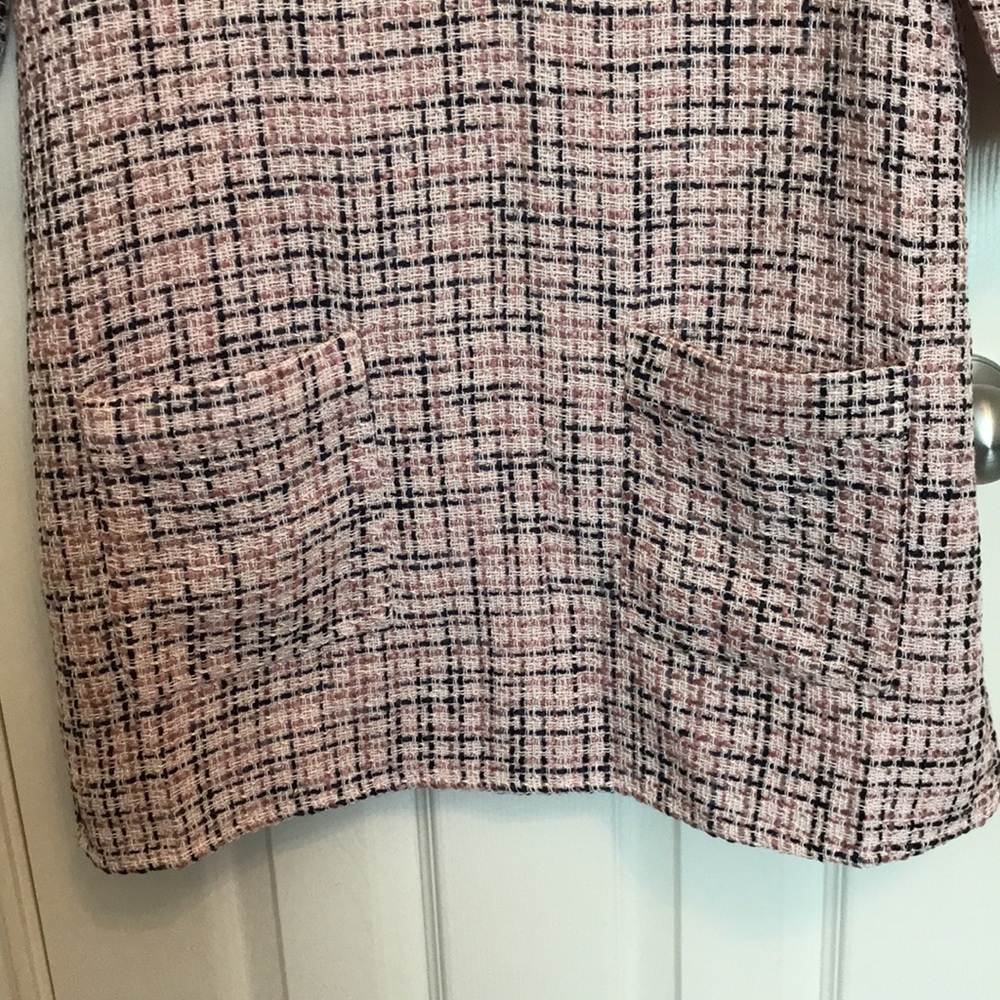 NWT JustFab Shift Tweed Dress - Picture 3 of 9